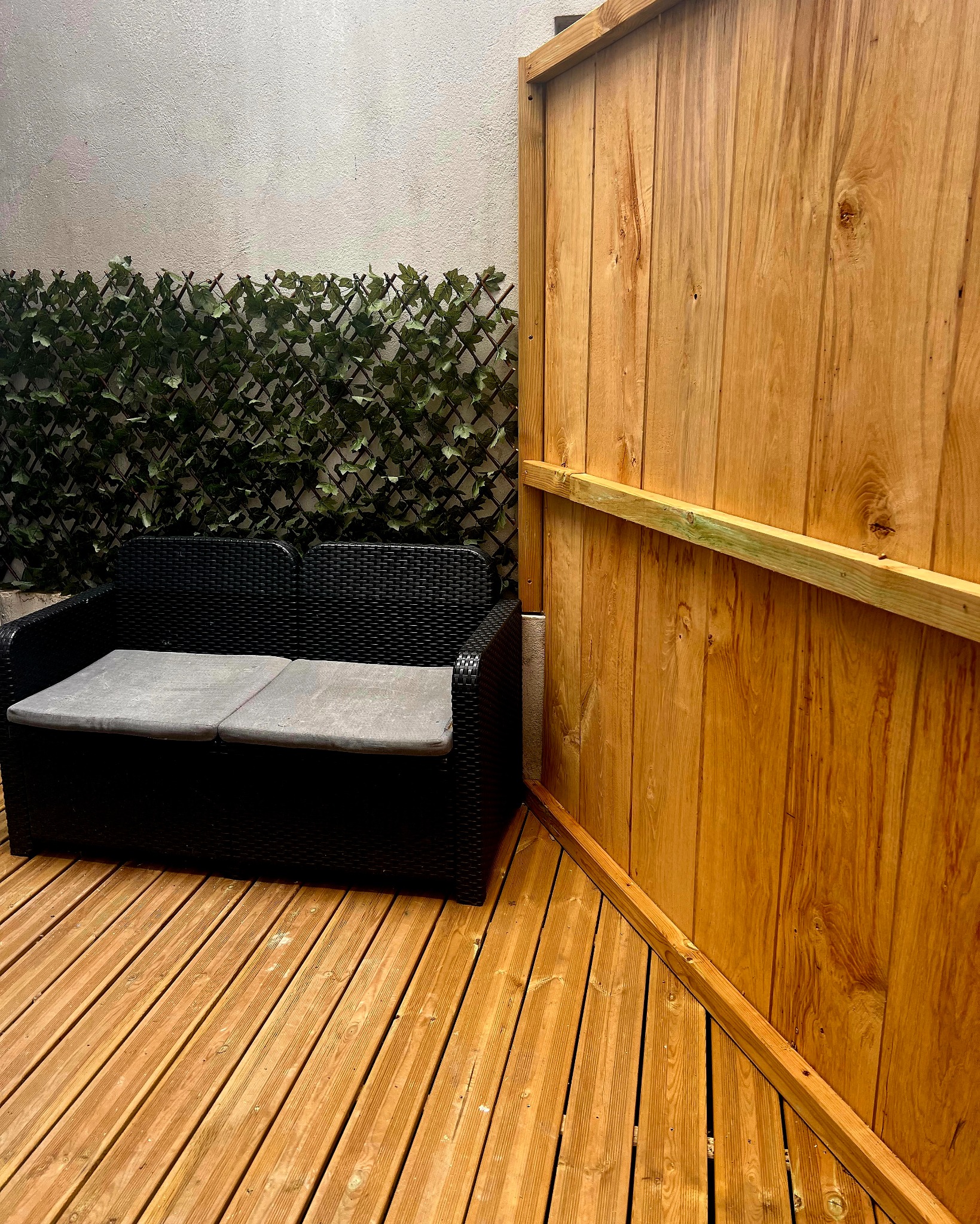 Patio privatif – Terrasse bois